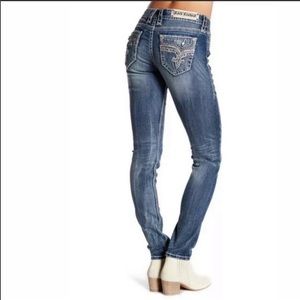 Rock Revival Easy Skinny Womens Jeans 30 31 32 34